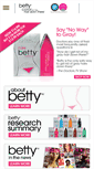 Mobile Screenshot of bettybeauty.com